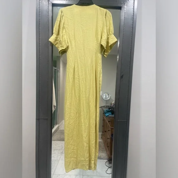 NWT Free people vintage summer midi dress in Lima bean size XS - Picture 12 of 12